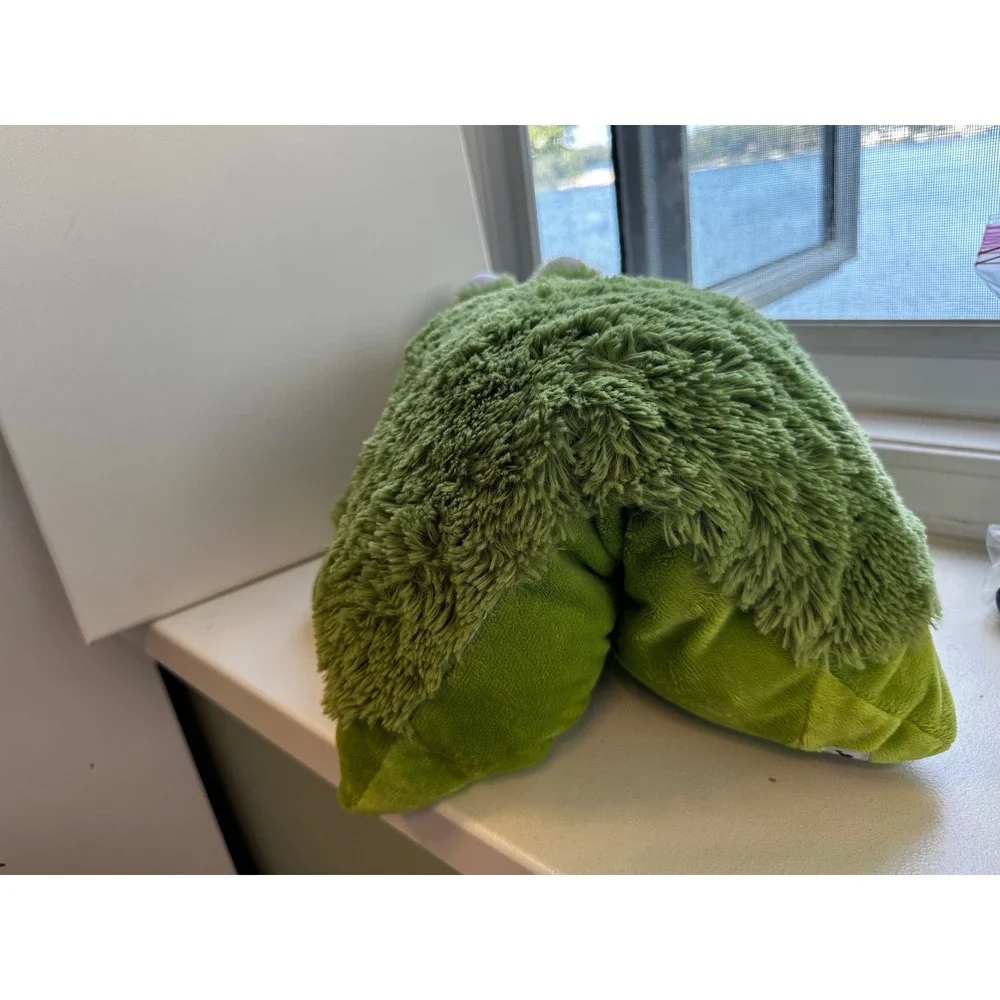 Pillow Pets Friendly Frog Green Plush Stuffed Animal 18 inch Large